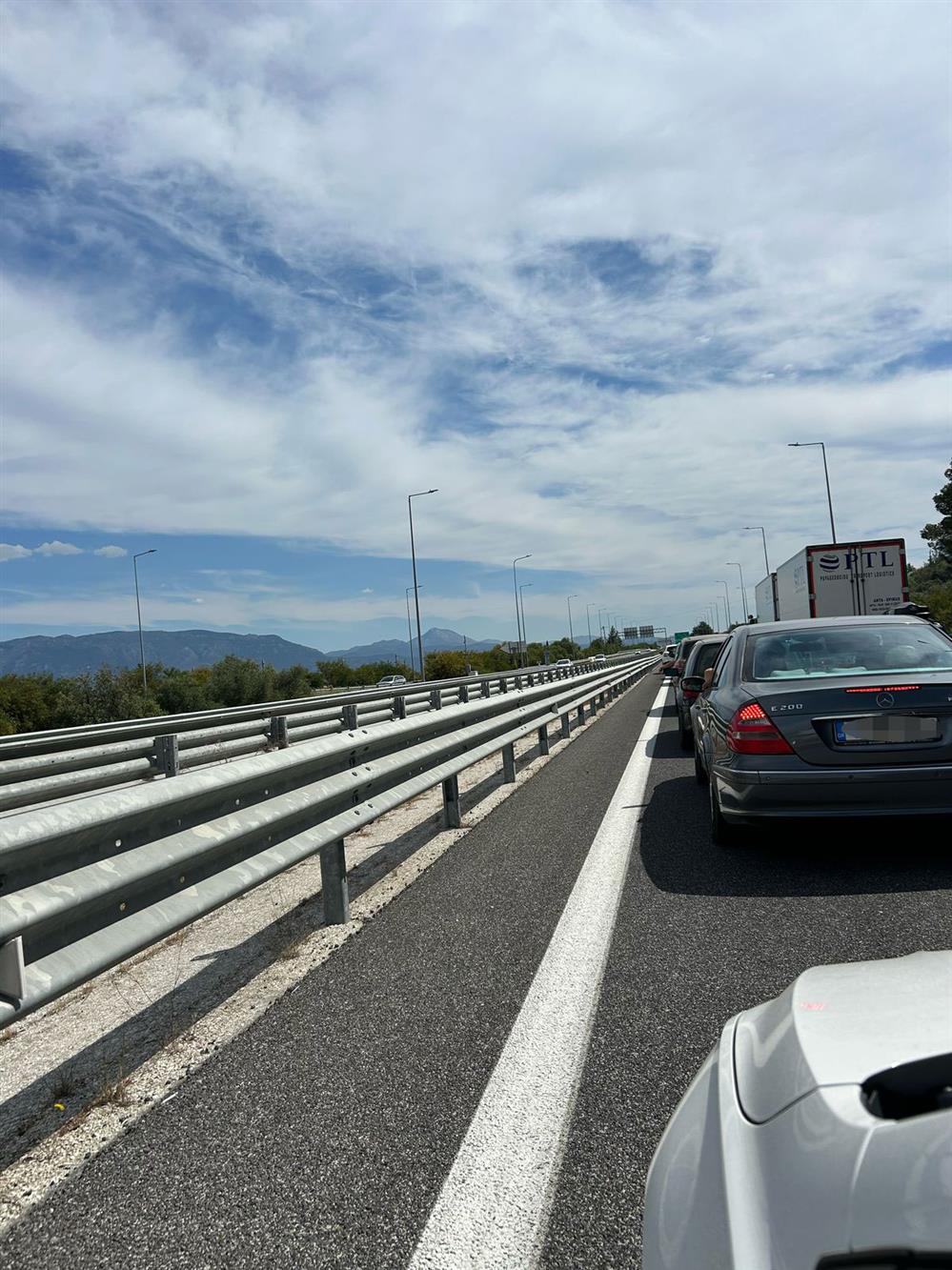 Κίνηση - Επιστροφή εκδρομέων - Εθνική Οδός - Κόρινθος