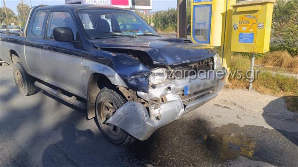 Κρήτη - Τροχαίο - αγροτικό