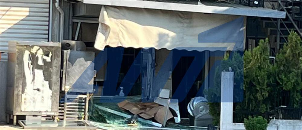 Έκρηξη σε μαγαζί στο Μαρούσι