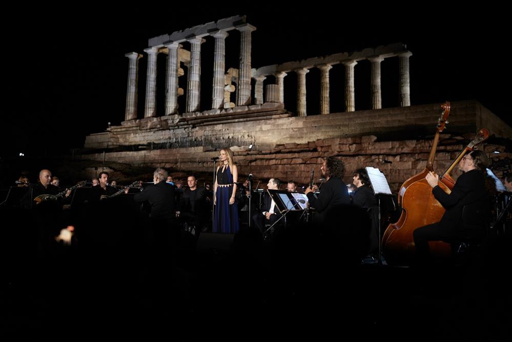 Μητσοτάκης - Σούνιο - Ναός του Ποσειδώνα