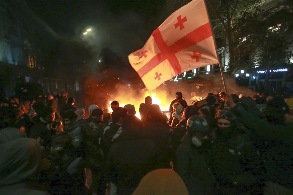 Γεωργία - Διαδηλώσεις Γεωργία - Διαδηλώσεις