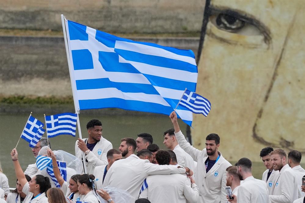 Ολυμπιακοί Αγώνες - Παρίσι - Τελετή έναρξης - Ελληνική αποστολή