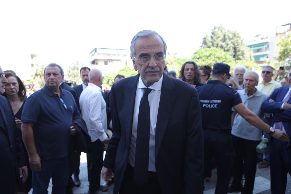 Κηδεία - Λένα - Σαμαρά - Αντώνης - Σαμαράς