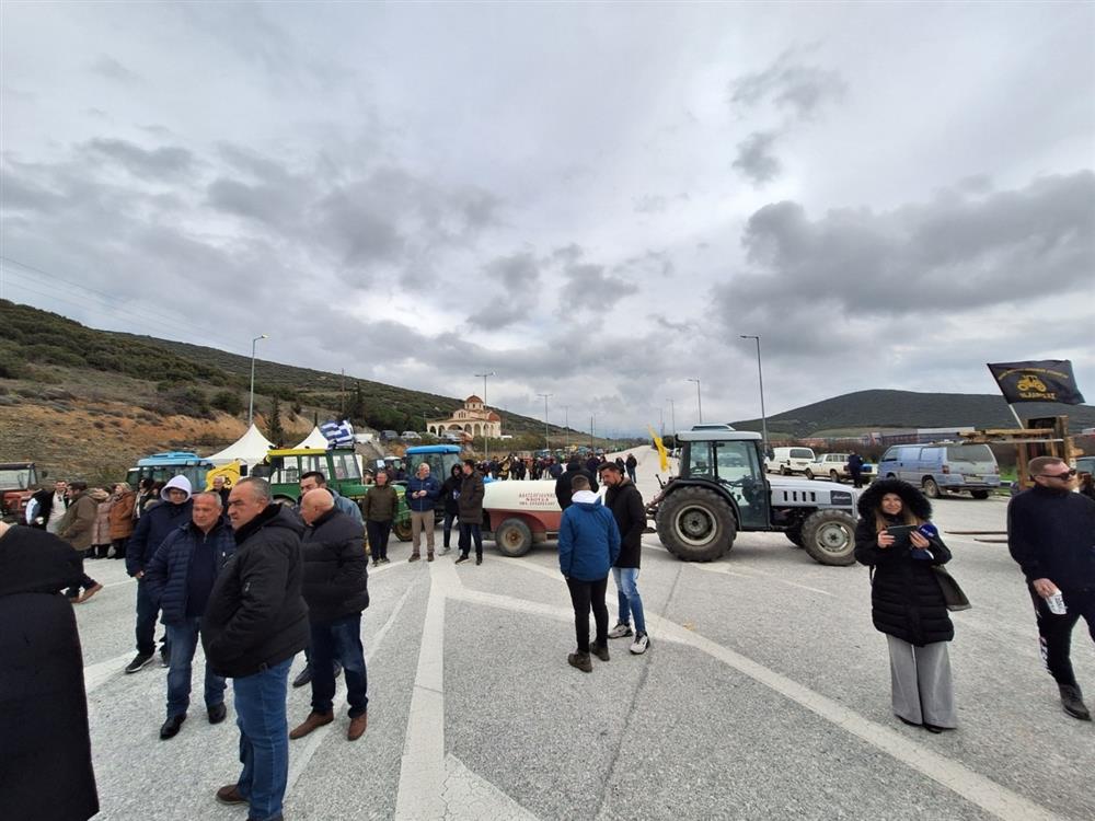 Λάρισα - Αγρότες - Μπλόκο