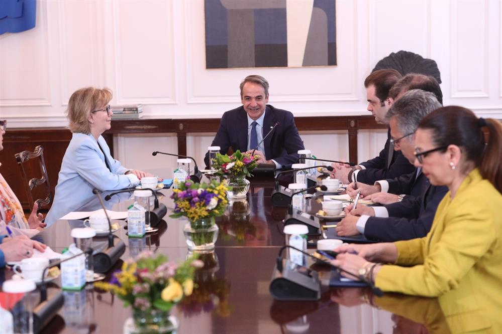 Μητσοτάκης - Ευρωπαία Επίτροπος Μητσοτάκης - Ευρωπαία Επίτροπος