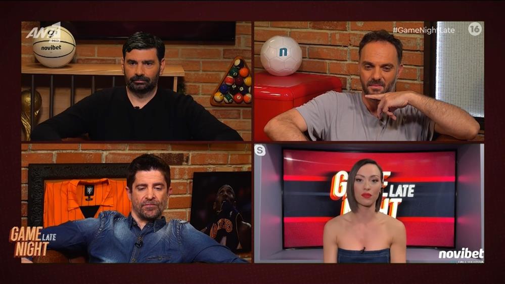 Η Δώρα Παντέλη στο Game Night Late