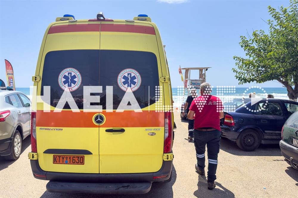 Ηλεία - νεκρός - θάλασσα