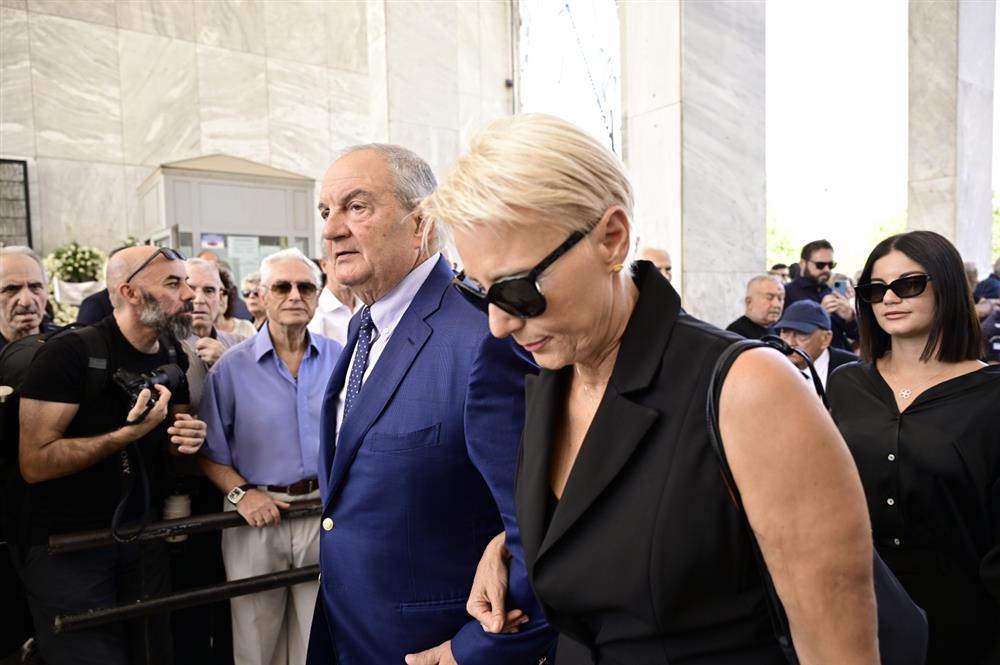 Κηδεία - Λένα - Σαμαρά - Αντώνης - Σαμαράς