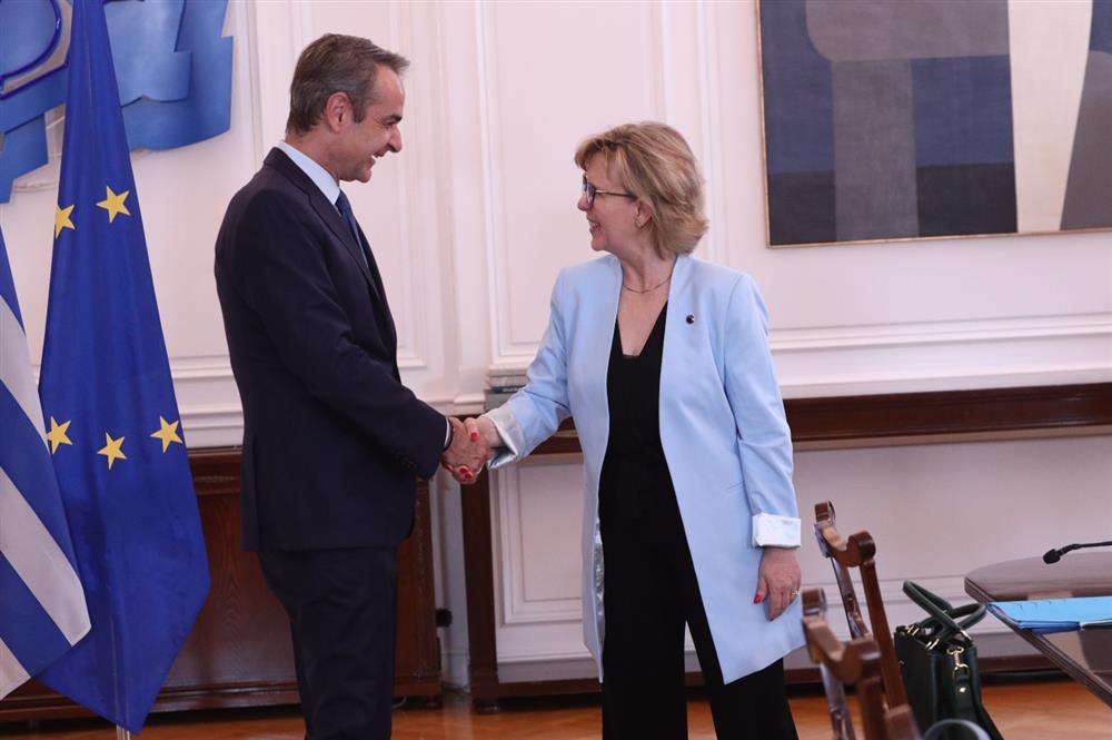 Μητσοτάκης - Ευρωπαία Επίτροπος Μητσοτάκης - Ευρωπαία Επίτροπος