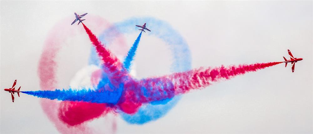 RED ARROWS - ΒΡΕΤΑΝΙΚΗ ΠΟΛΕΜΙΚΗ ΑΕΡΟΠΟΡΙΑ - ΕΠΕΤΕΙΟΣ ΜΑΧΗΣ ΤΗΣ ΚΡΗΤΗΣ