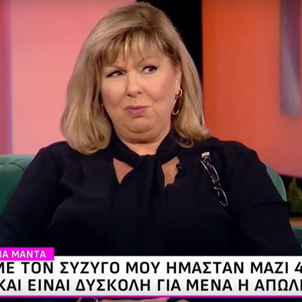 Η Λένα Μαντά για τον θάνατο του συζύγου της: "Σαν να με προετοίμαζε ο ίδιος"
