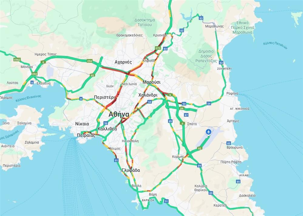 Κίνηση - χάρτης