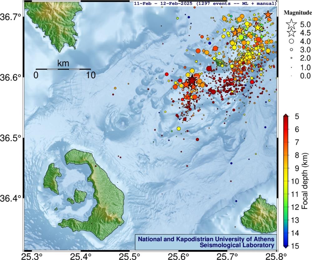 σεισμοί - Σαντορίνη σεισμοί - Σαντορίνη