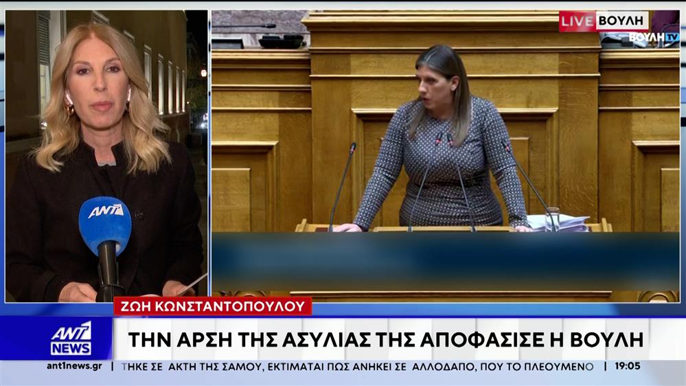 Σάλο προκάλεσε η αναφορά Μηταράκη στην Βουλή, για σχέση της Κωνσταντοπούλου με ΜΚΟ