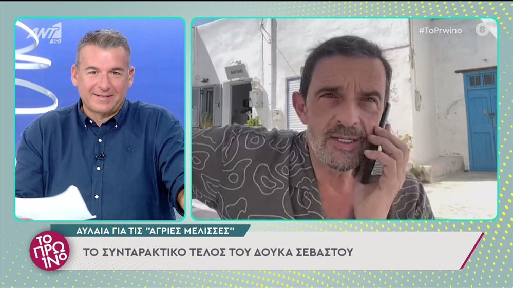 Ο Λεωνίδας Κακούρης για το συγκλονιστικό φινάλε στις Άγριες Μέλισσες - Το Πρωινό - 08/07/2022