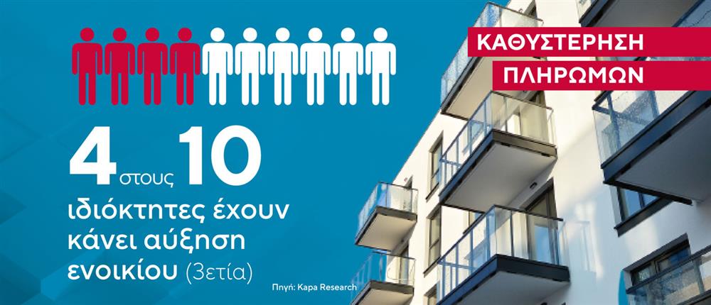 Καθυστερήσεις πληρωμών - Ενοίκια - ΕΝΦΙΑ