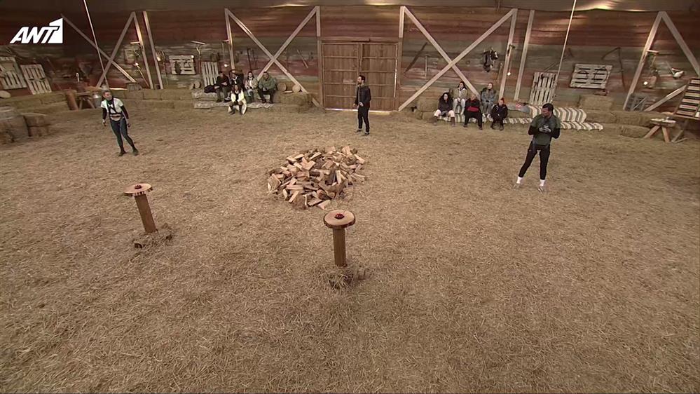 Συγκλονιστικές μονομαχίες στο τρίτο αγώνισμα - Η Φάρμα - Επεισόδιο 94-95