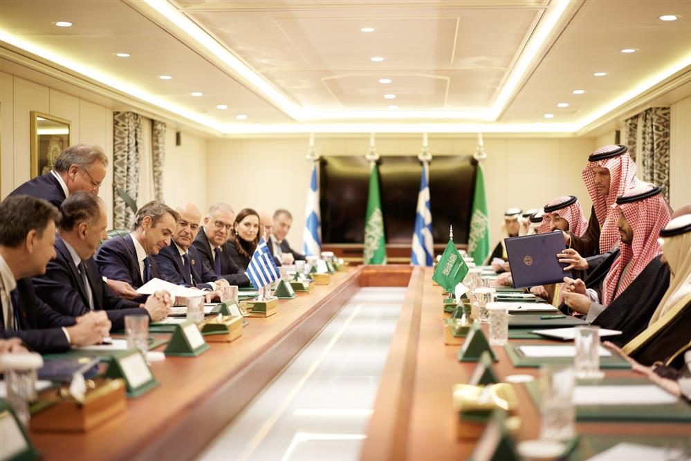 Μητσοτάκης - Σαουδική Αραβία Μητσοτάκης - Σαουδική Αραβία