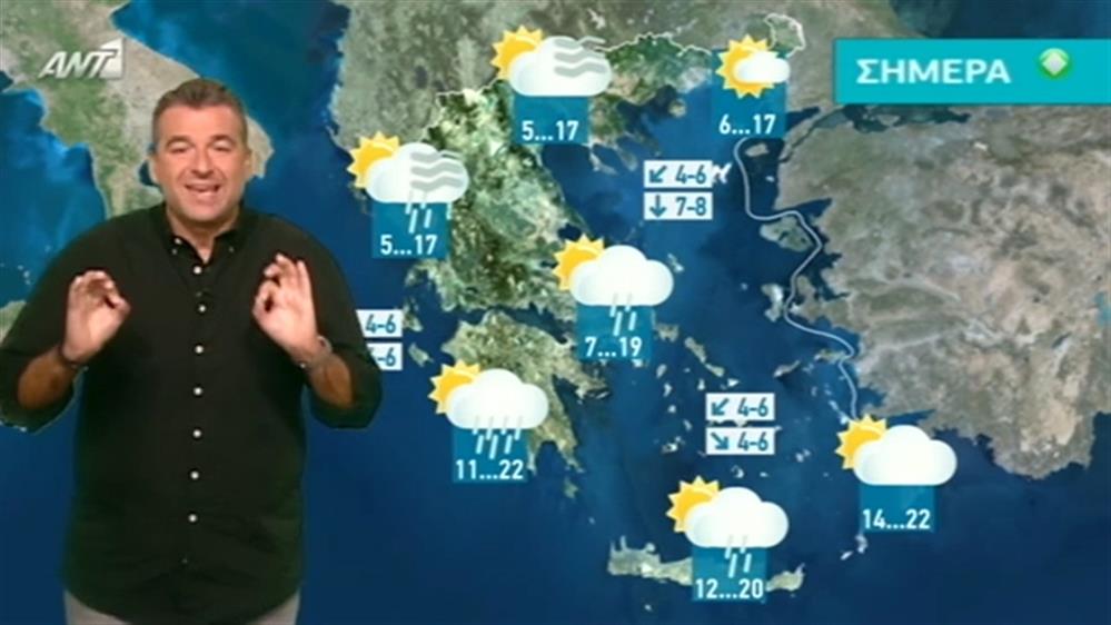 Καιρός - 30/10/2015