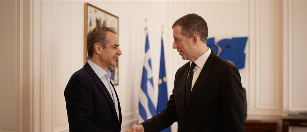 Κυριάκος Μητσοτάκης - Μαρκ Ντούριτς - ΥΠΕΞ Σερβίας Κυριάκος Μητσοτάκης - Μαρκ Ντούριτς - ΥΠΕΞ Σερβίας