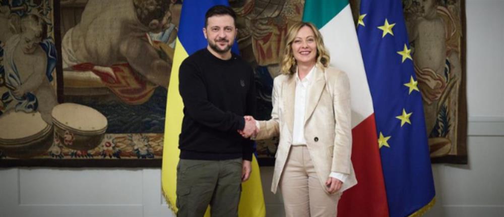 Ζελένσκι - Μελόνι Ζελένσκι - Μελόνι