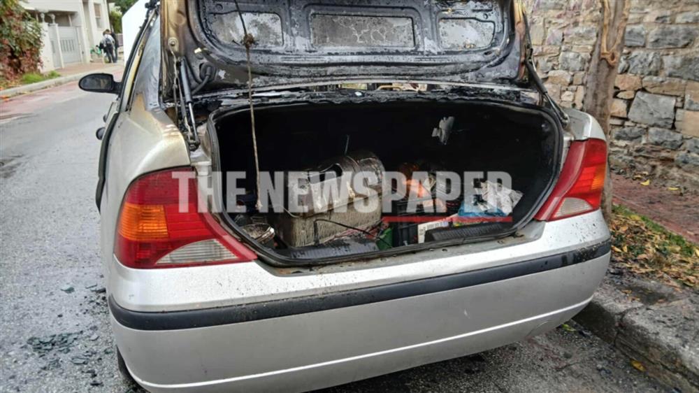 Βόλος - αυτοκίνητο - φωτιά