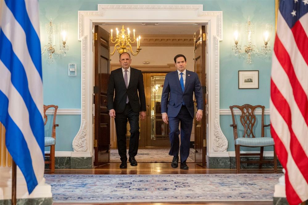 Γιώργος Γεραπετρίτης - Μάρκο Ρούμπιο Γιώργος Γεραπετρίτης - Μάρκο Ρούμπιο