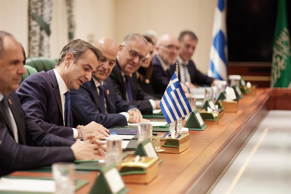 Μητσοτάκης - Σαουδική Αραβία Μητσοτάκης - Σαουδική Αραβία