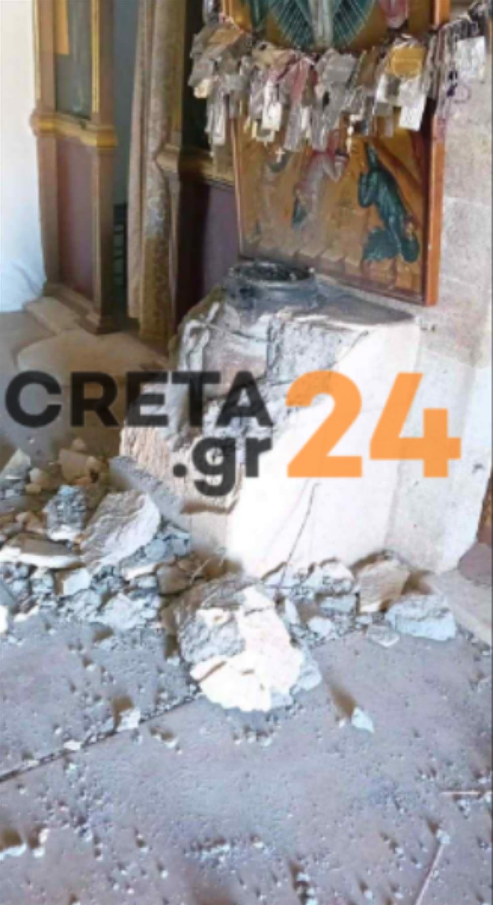 Κρήτη - διάρρηξη - εκκλησία