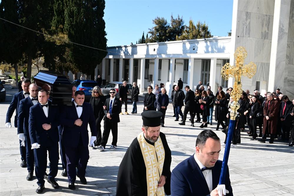 Δημήτρης Κολλάτος - κηδεία