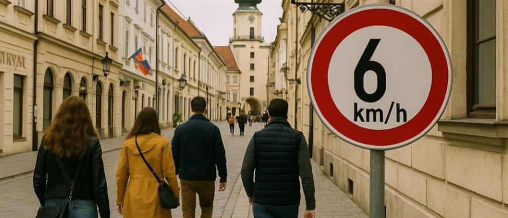 Σλοβακία: Από την 1η Ιανουαρίου απαγορεύεται να…περπατάς γρήγορα