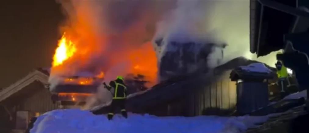 Γαλλία: Πυρκαγιά σε πολυτελές ξενοδοχείο στις γαλλικές Άλπεις