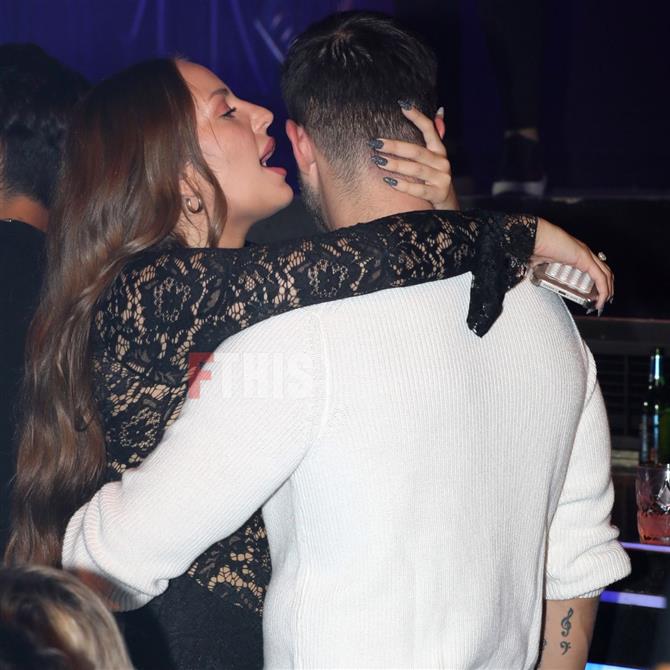 Ανδρομάχη & Γιώργος Λιβάνης: Βραδινή έξοδος τρεις μήνες μετά τον ερχομό του γιου τους