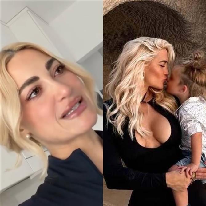 Ιωάννα Τούνη: "Έχει γενέθλια ο γιος μου, στενοχωριέμαι όμως γιατί είναι Αθήνα με τον μπαμπά του" - Το βίντεο με βουρκωμένα μάτια