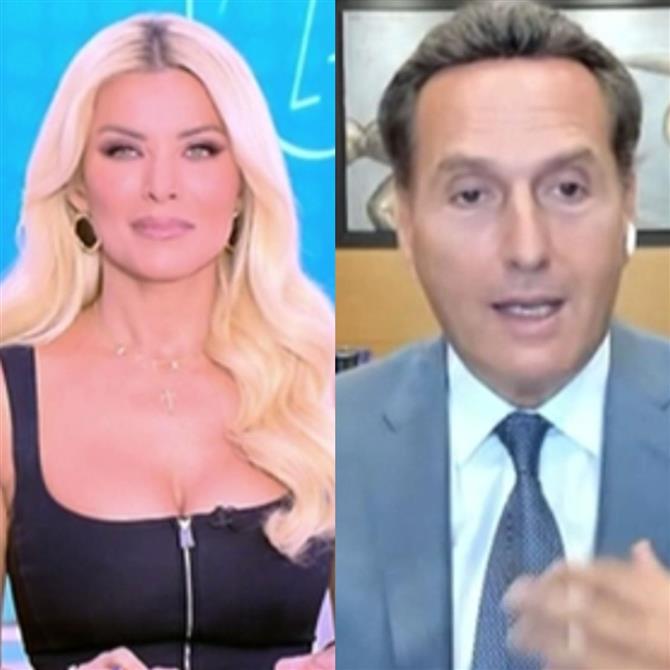 Κατερίνα Καινούργιου: Η on air ερώτηση του Μιχάλη Δημητρακόπουλου για τις φήμες εγκυμοσύνης και η αντίδρασή της