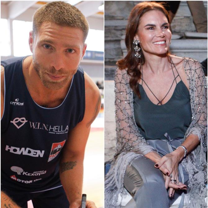 Γιώργος Μανίκας - Μιράντα Πατέρα: Πιο ερωτευμένοι από ποτέ σε βραδινή τους έξοδο